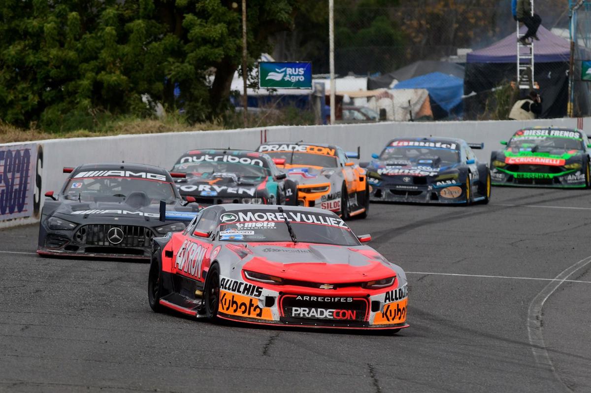 Aguirre y su Camaro ganaron la serie mas rápida del domingo en Rafaela.