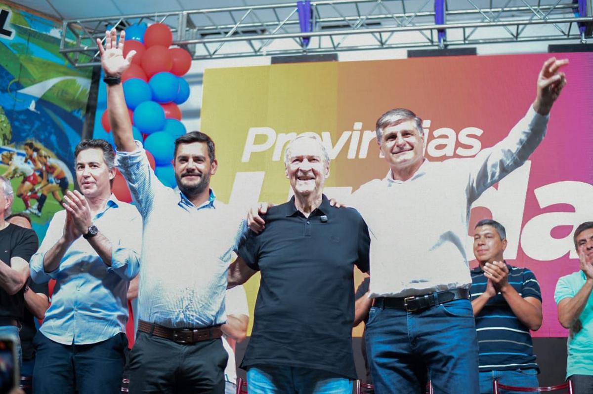 Schiaretti siguió con su campaña en Punilla.