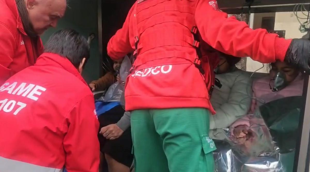 Intoxicación por monóxido en Boedo: dos menores afectados y siete pacientes atendidos