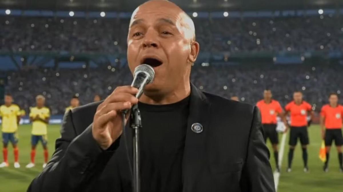 Fabio Santana en plena acción.