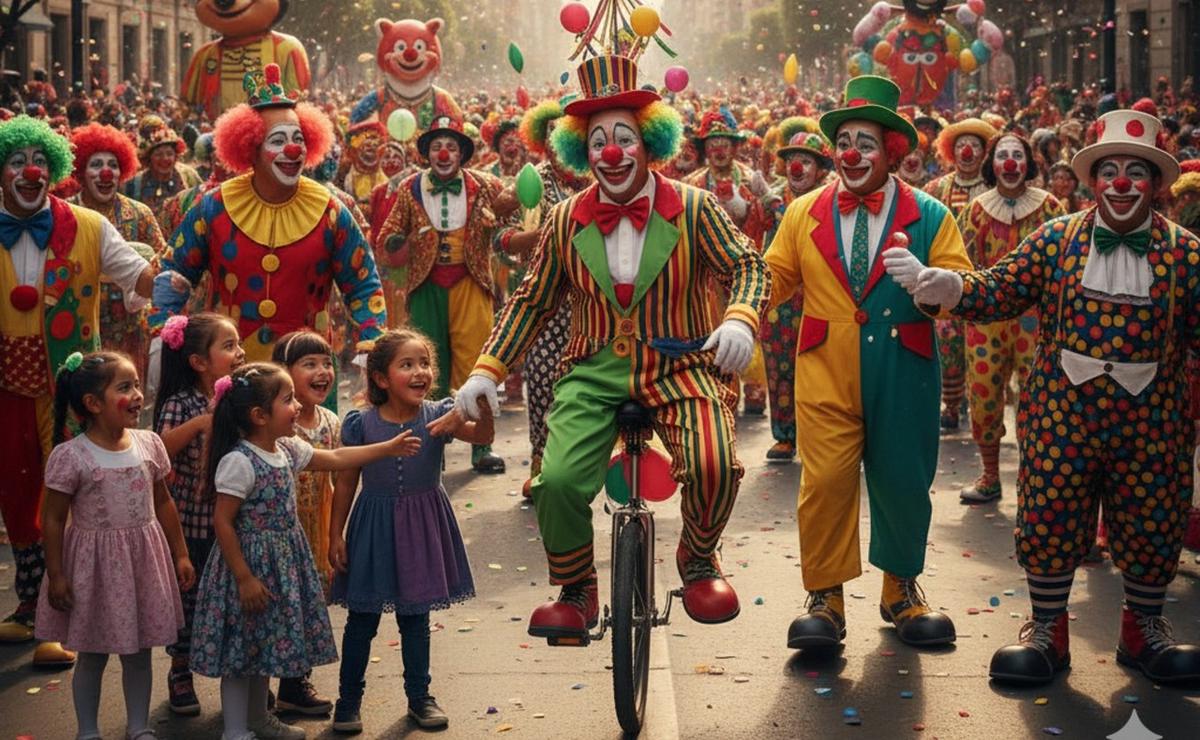 El 5 de noviembre se celebra el Día Internacional del Payaso.