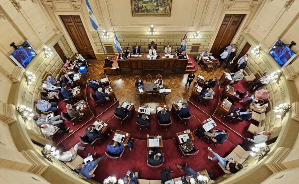 (Archivo). Cámara alta en la Legislatura de Santa Fe. 