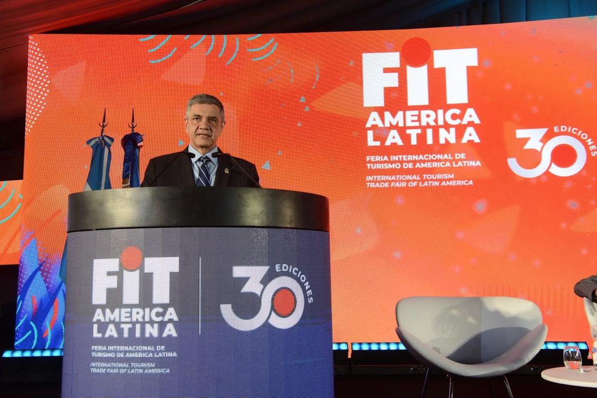 Jorge Macri inauguró la FIT 2026 y anunció exenciones impositivas para el sector turístico