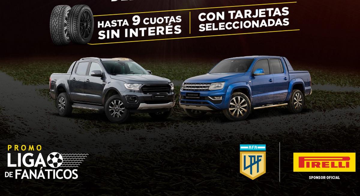 FOTO: Pirelli Argentina: Octubre con 15% de descuento en promoción "Liga de Fanáticos"