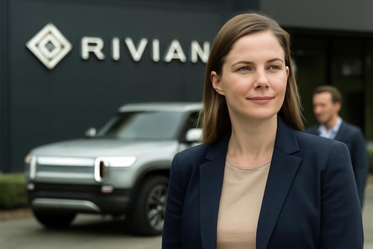 La CFO de Rivian, Claire McDonough