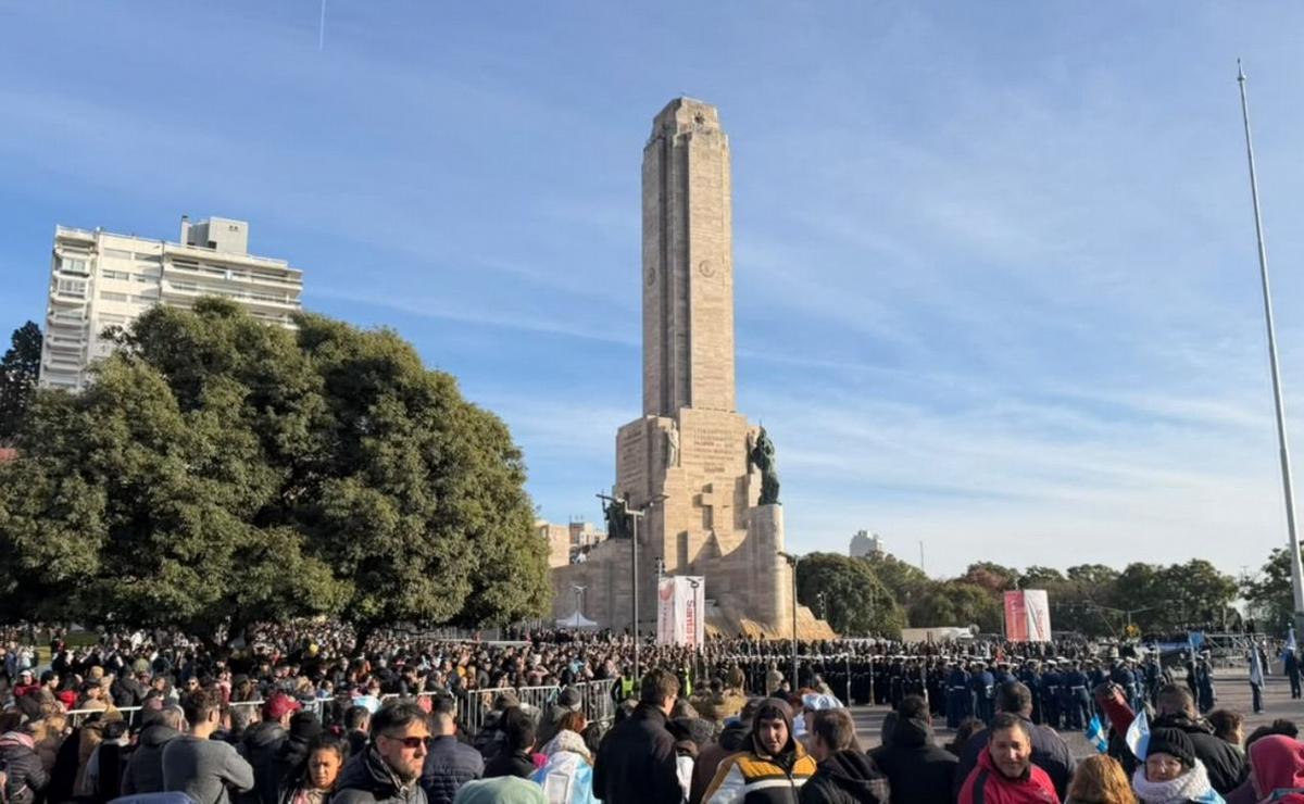 Día de la Bandera en Rosario.