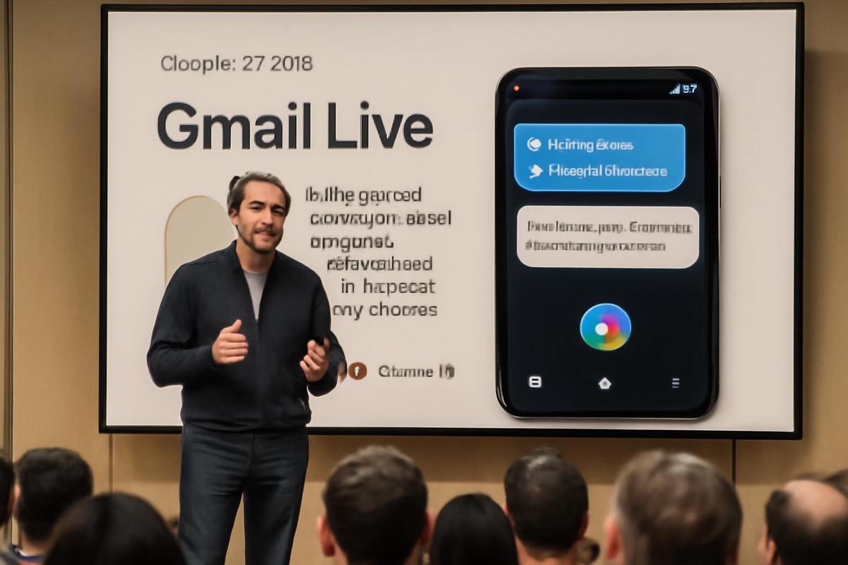 Gmail Live en Google IO 2026