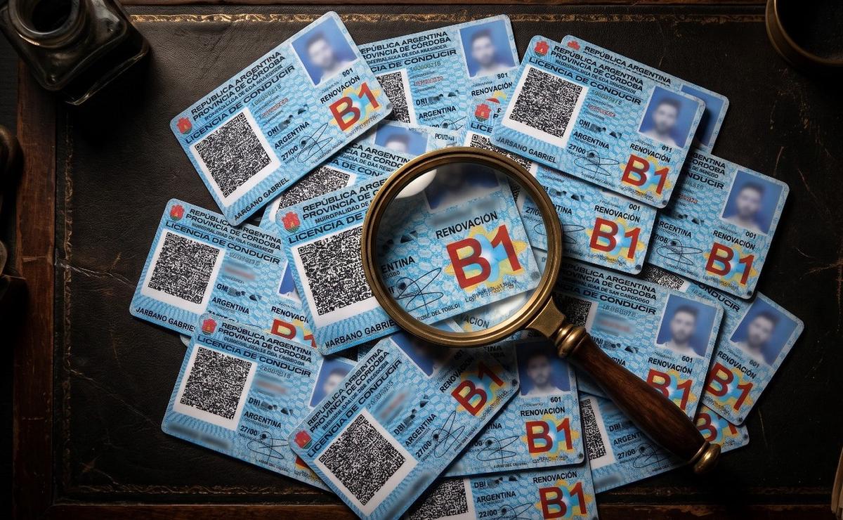 Carnets de conducir, bajo la lupa (imagen creada con IA).