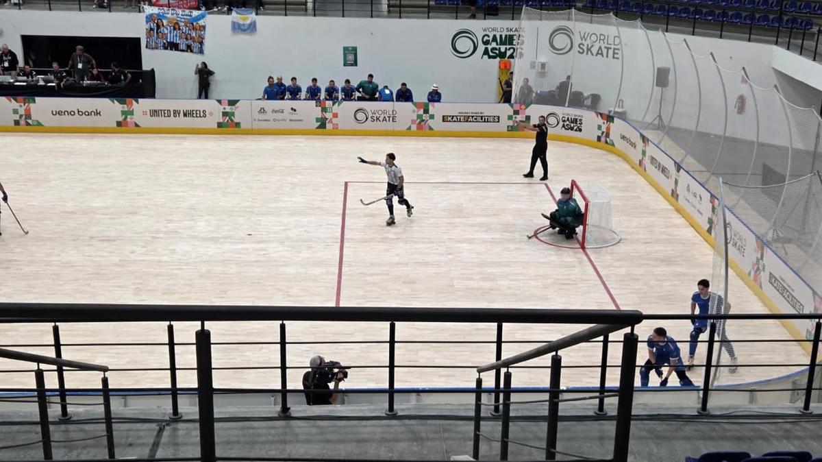 Argentina sueña en el Mundial de hockey sobre patines.