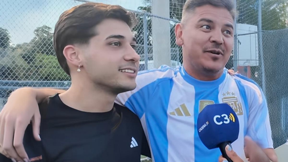 La llegada de la Selección argentina a Miami: risas por un encendedor del Cuti Romero