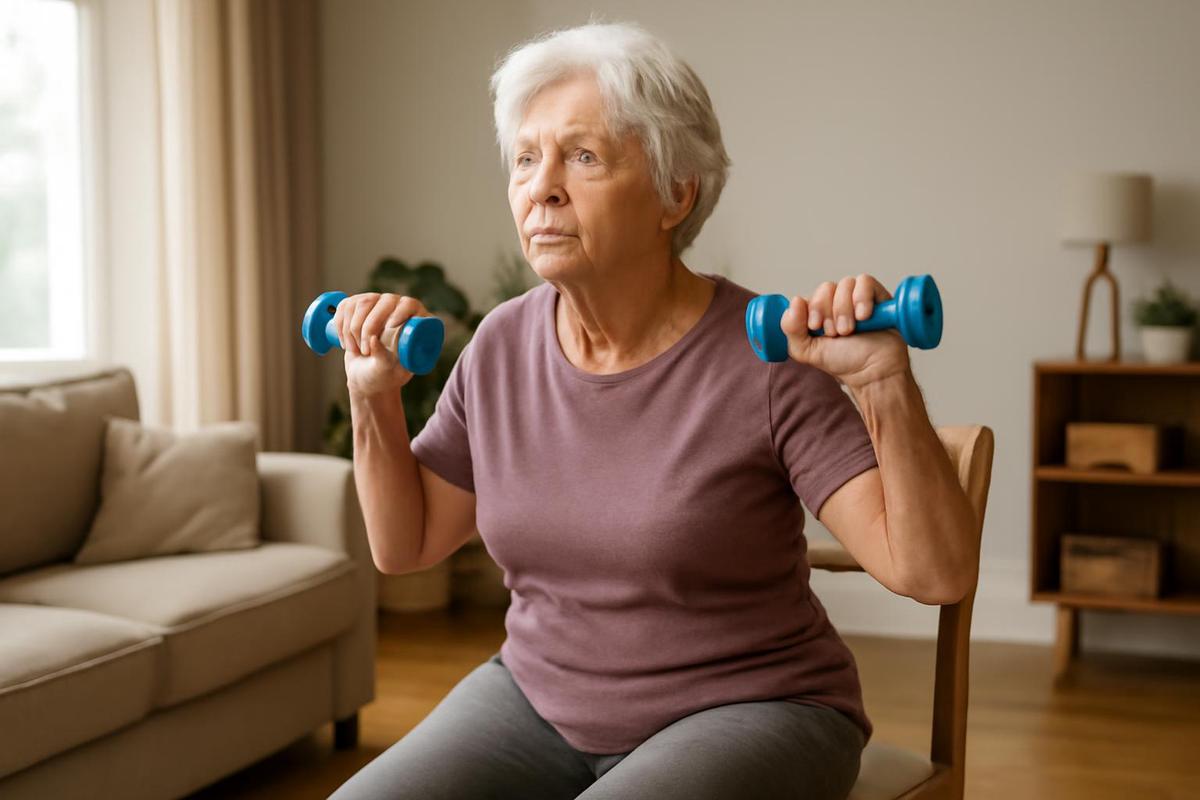 Entrenamiento de fuerza para adultos mayores