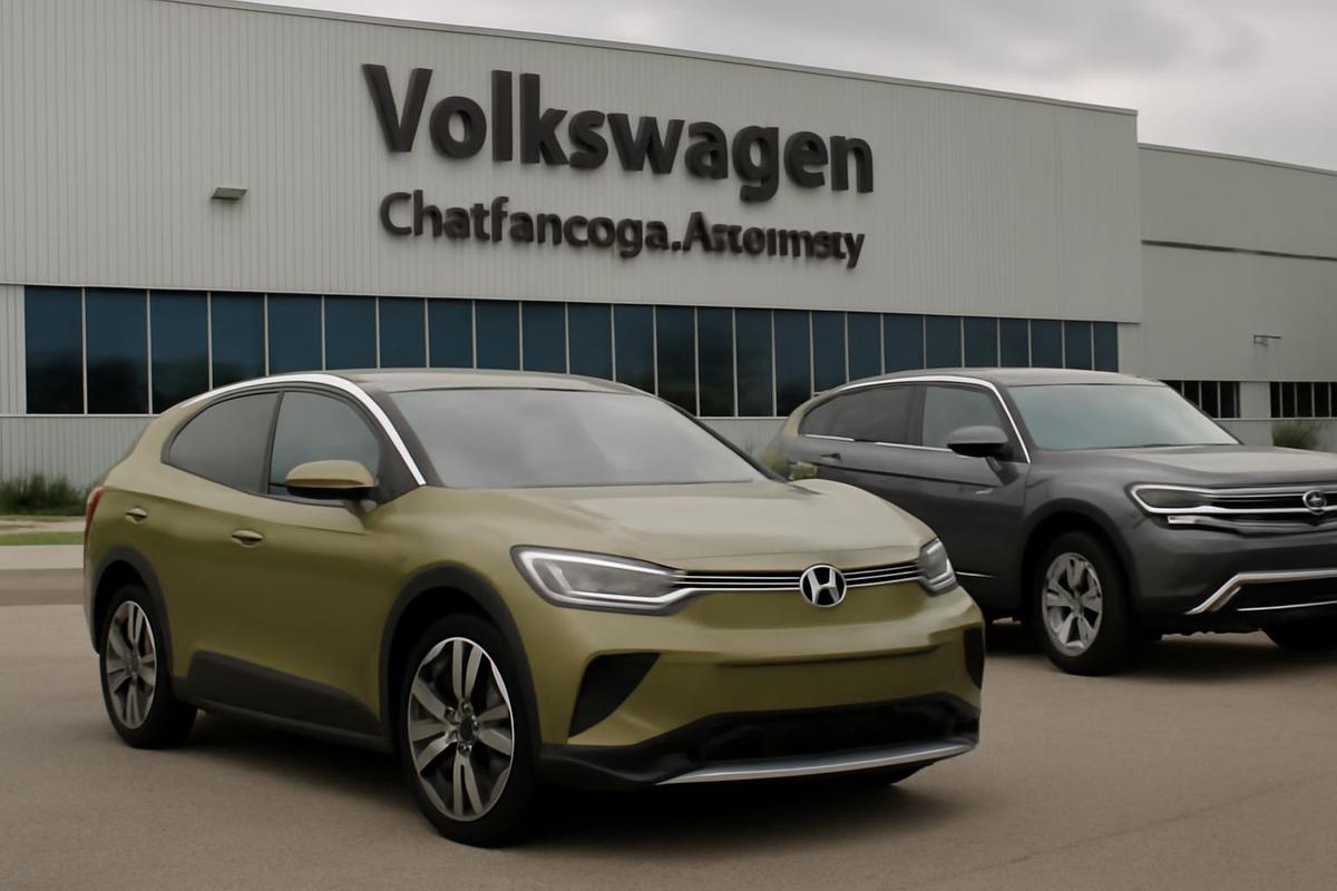 Volkswagen ID.4 GTX en la carretera nevada