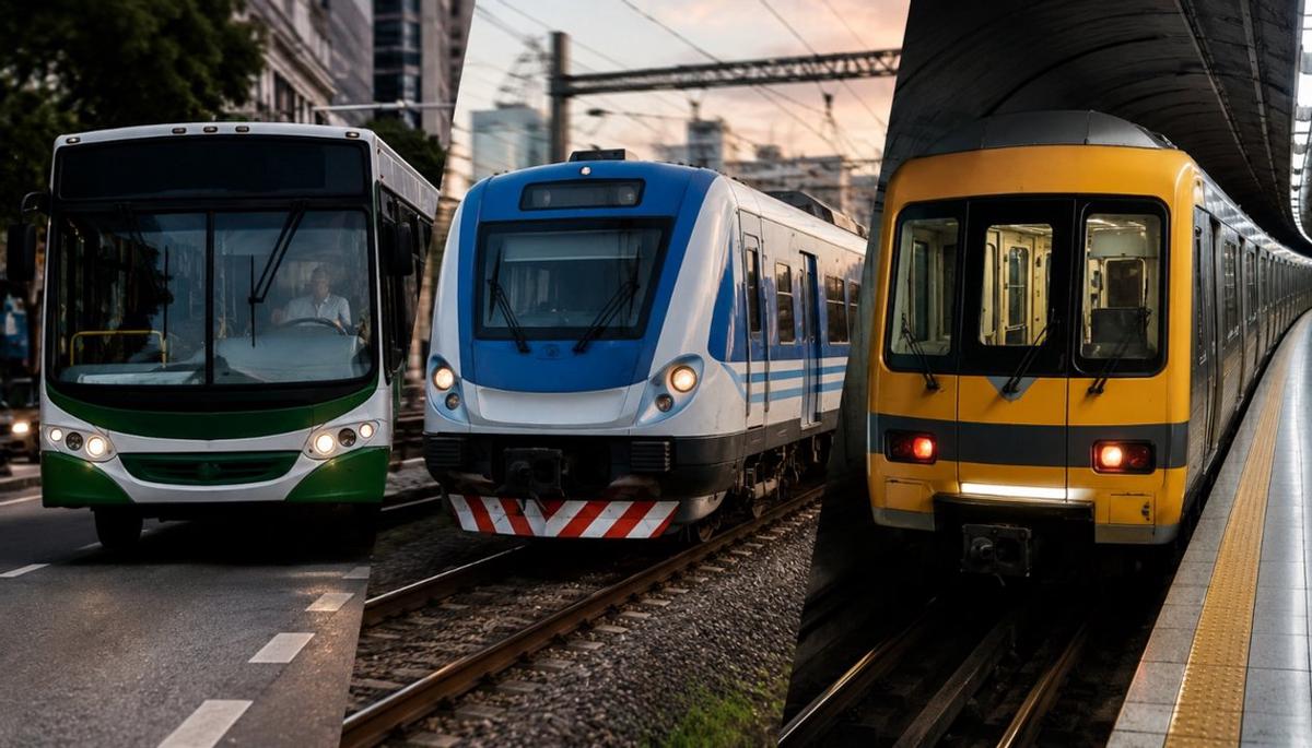 Cómo funcionará el transporte este domingo.