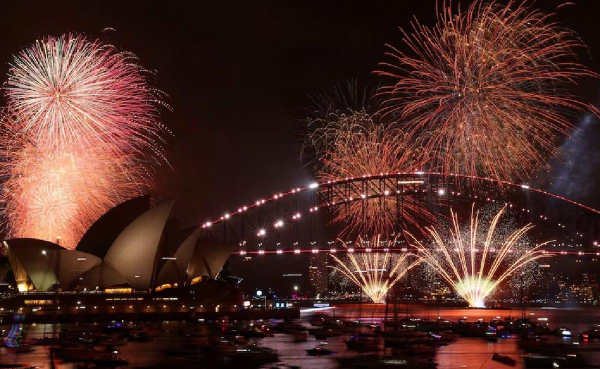 Celebraciones por la llegada del 2026 en Australia. (Foto: Reuters)