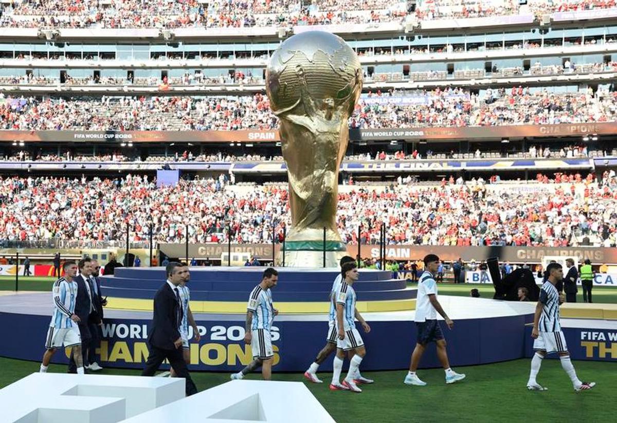 Silencio en el vestuario: la Selección argentina no habló tras la derrota ante España en la final