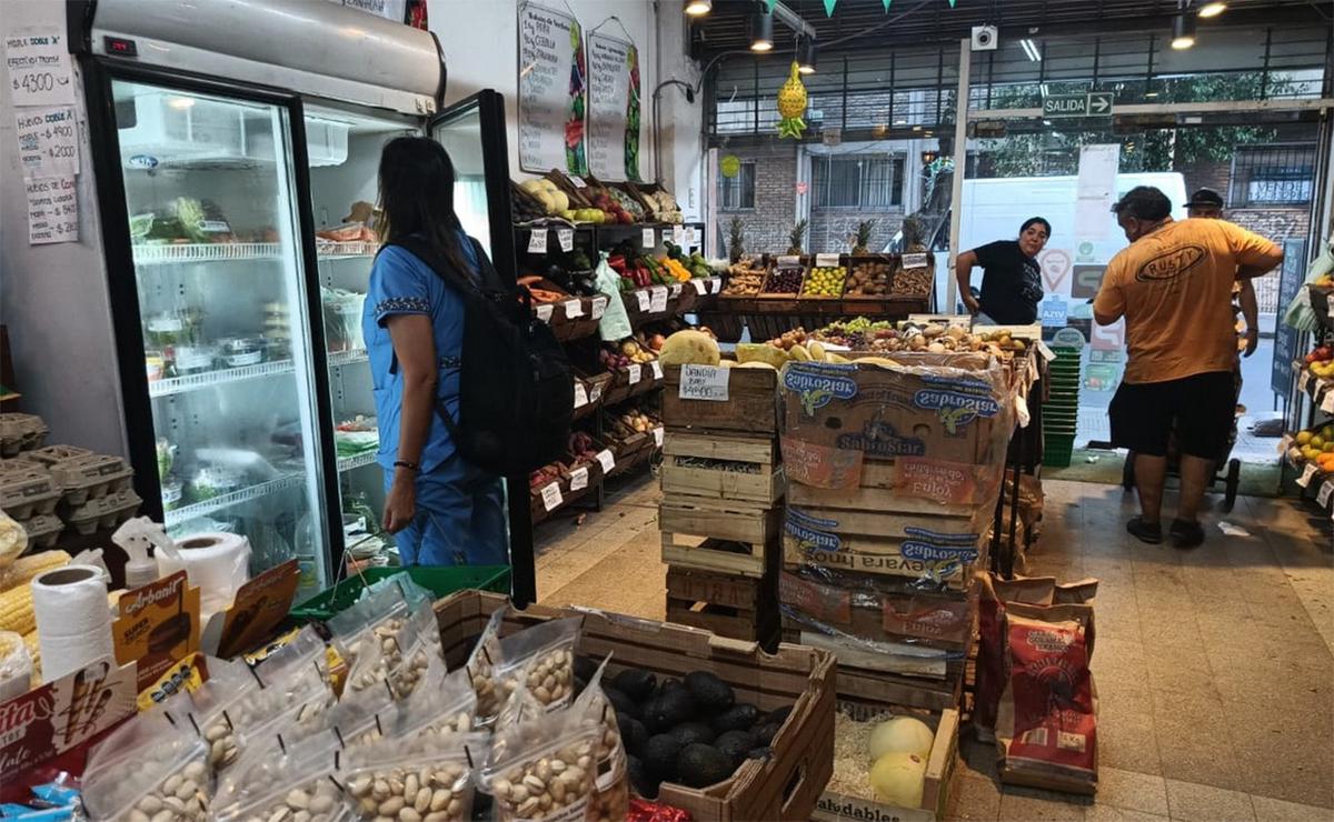 Verdulería en Rosario.