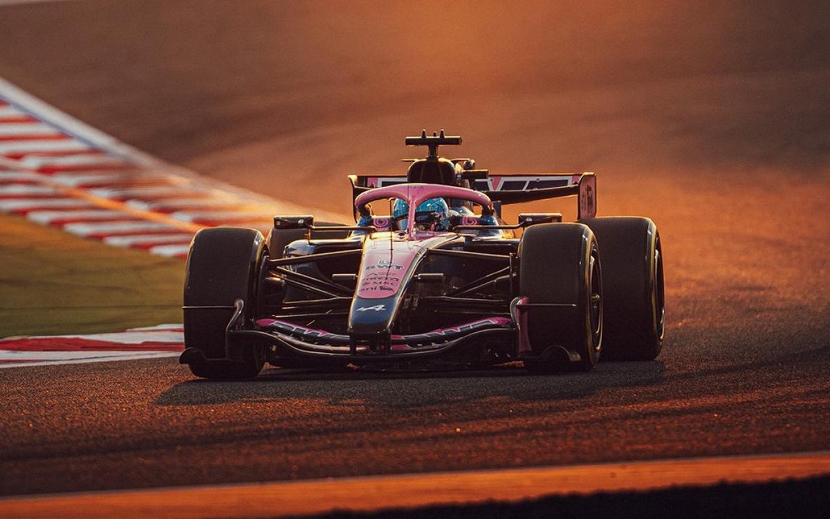 Gasly colocó al Alpine en el Top 5 de los 'Testing Days 2', gran trabajo