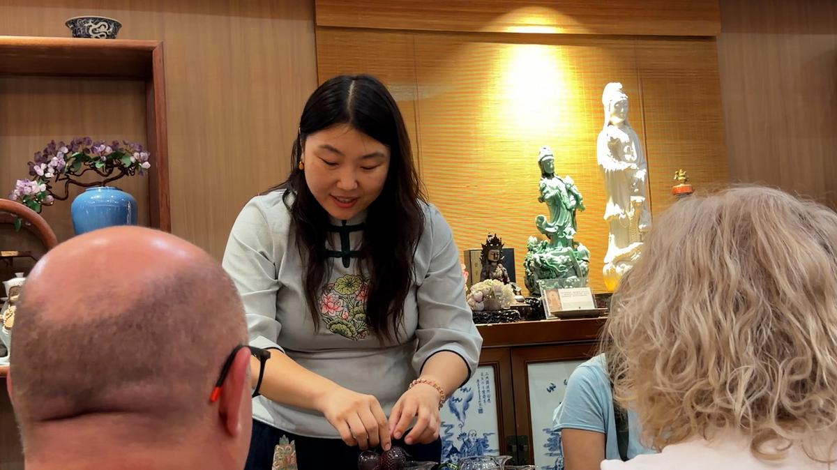 La ceremonia del té, parte de la idiosincrasia de China.