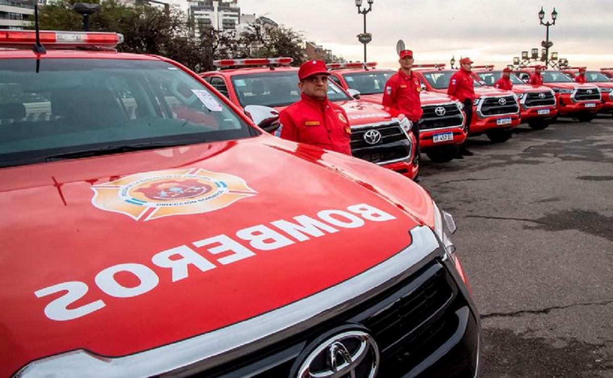 FOTO: Bomberos de la Policía de Córdoba. (Foto: Gobierno de Córdoba)