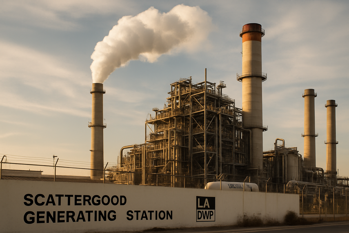 Los Ángeles convertirá su planta de gas a hidrógeno