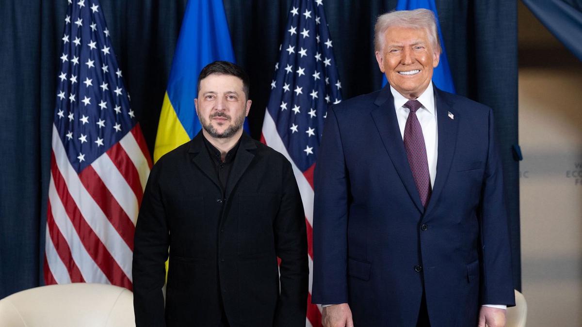 Volodímir Zelenski y Donald Trump.