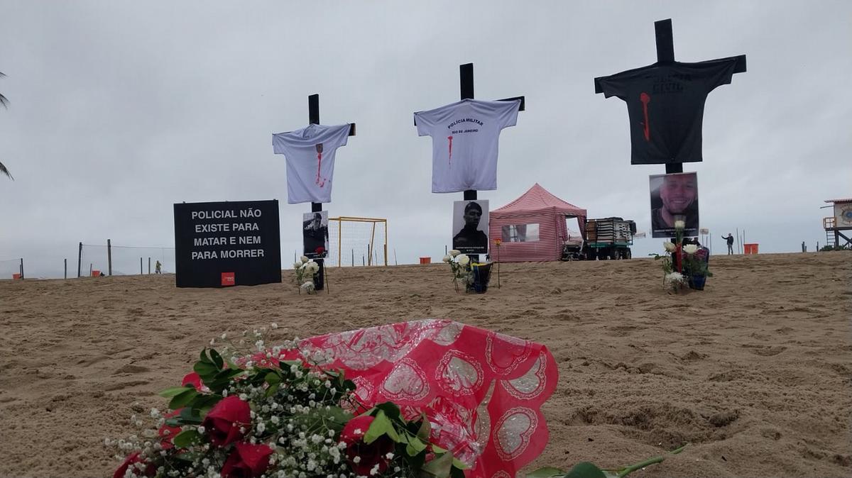 Homenaje a policías caídos en Río de Janeiro: un llamado a los derechos humanos