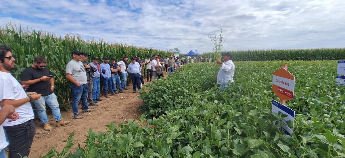 A campo es mejor. La empresa concretó varios encuentros con productores.