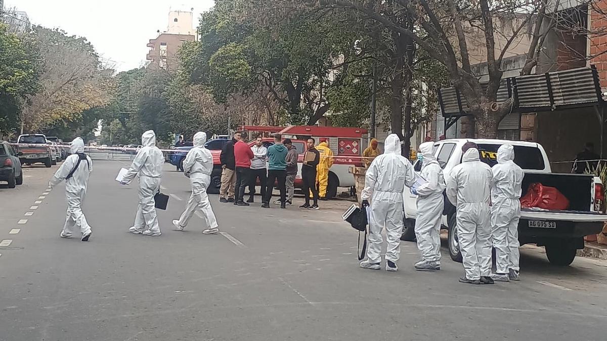 Nuevo allanamiento en la casa de Barrelier. (Foto: Gonzalo Carrasquera/C3)