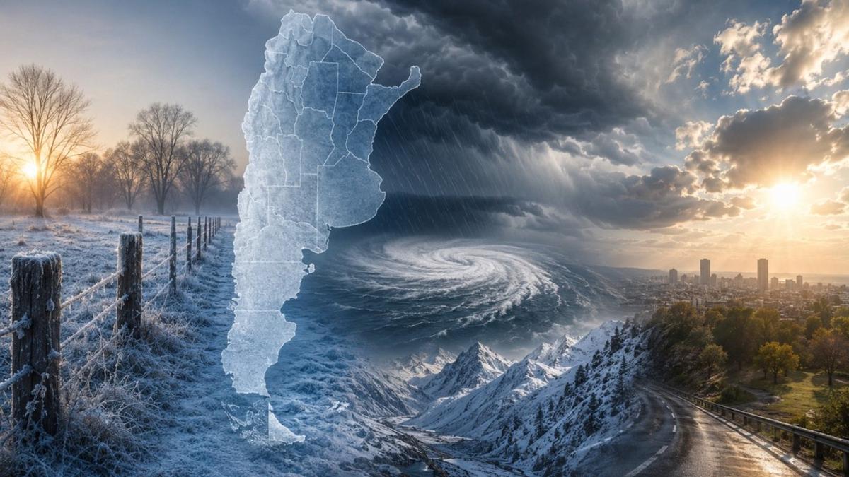 Argentina enfrenta un cambio climático: fin de la ola polar y lluvias en el sur