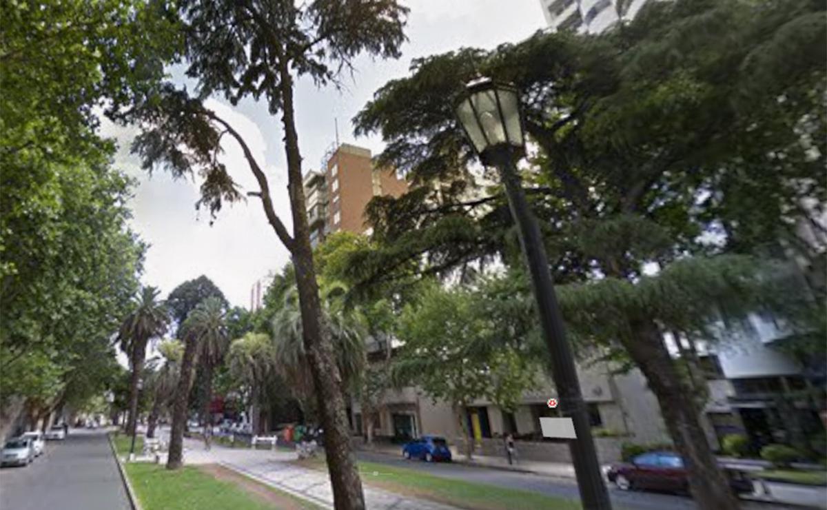 Google Maps.- Oroño y Brown, centro de Rosario.