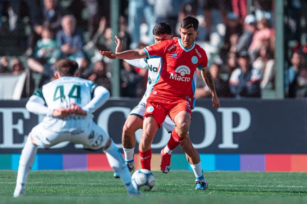 Agónico empate de Belgrano ante Sarmiento por la novena fecha del Torneo Clausura.