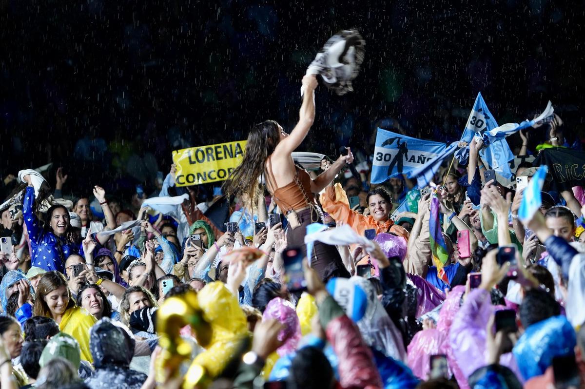 Soledad brindó un show para la historia en Cosquín.