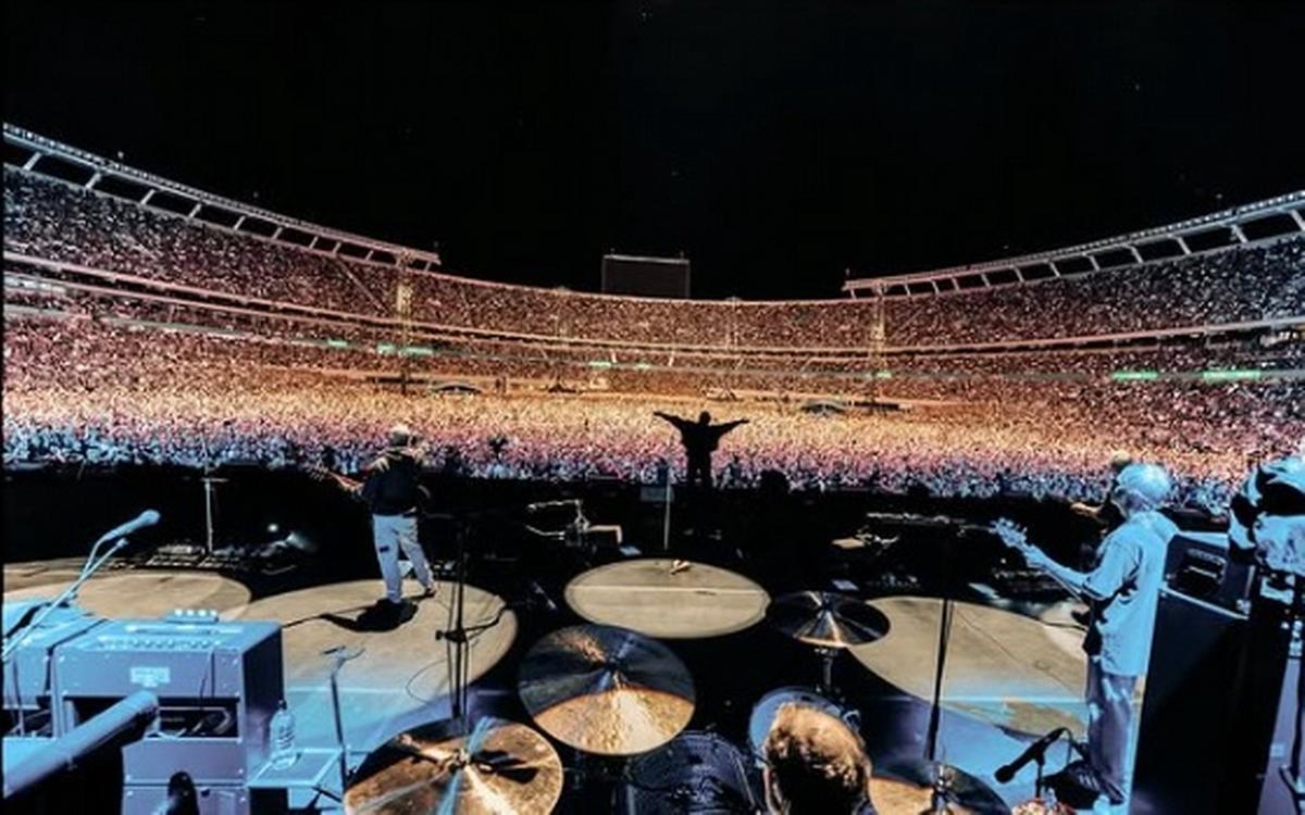 Oasis la rompió en el Monumental (Foto: @dfentertainment)