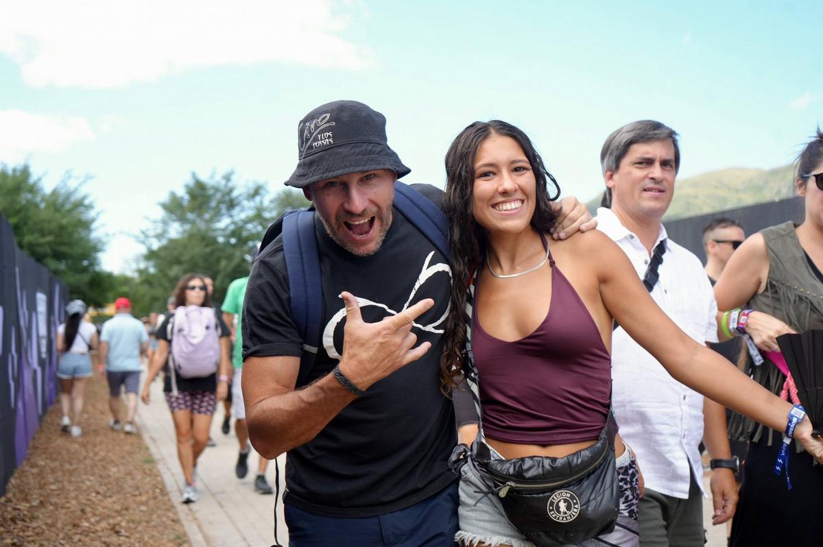 Una multitud vibra en el primer día del Cosquín Rock 2026. (Foto: Daniel Cáceres)