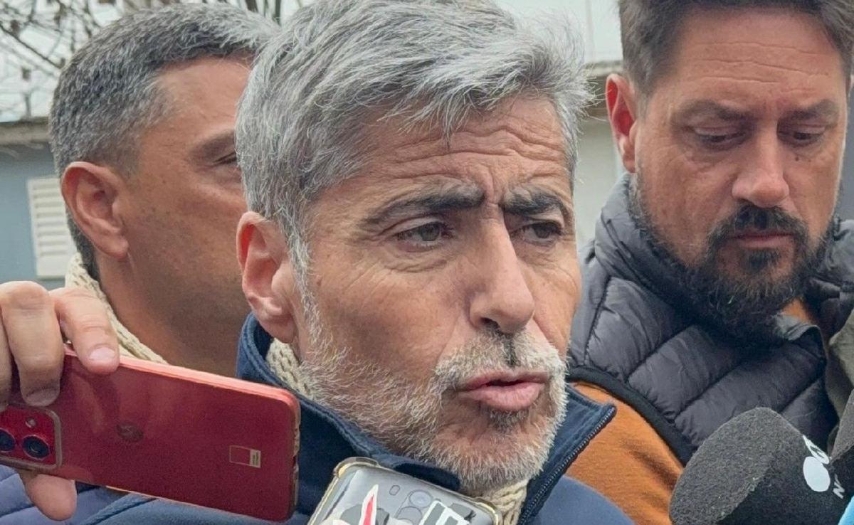 Juan Pablo Quinteros, en los operativos por la búsqueda de Agostina.