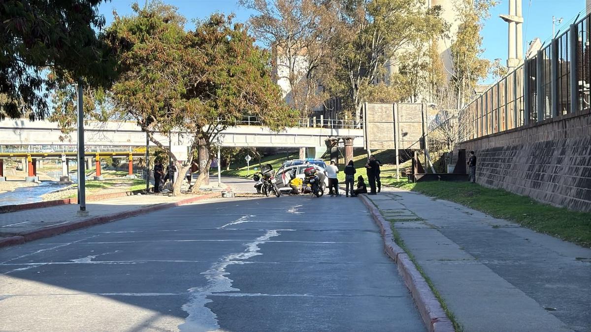 Accidente en la Costanera de Córdoba.