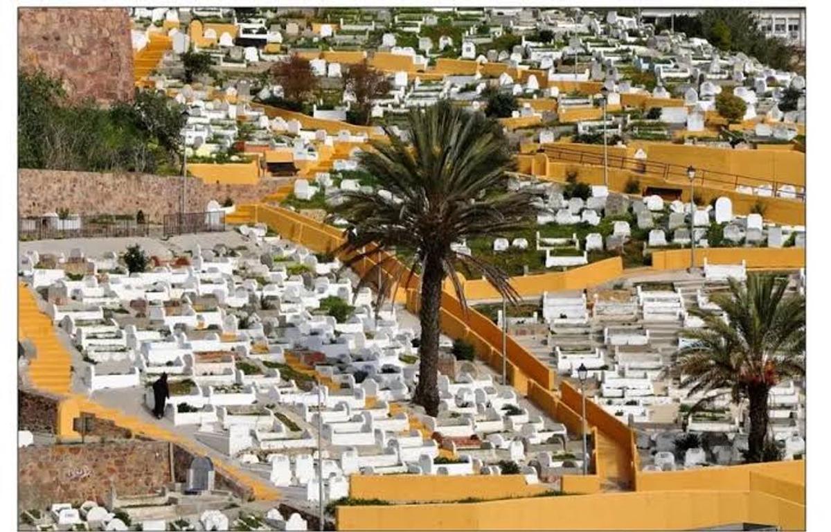 Cementerio musulmán en Ceuta.