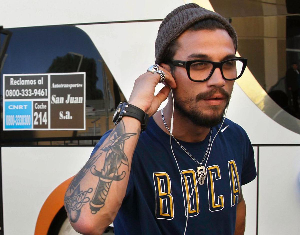 Daniel Osvaldo está internado por un derrame pleural.