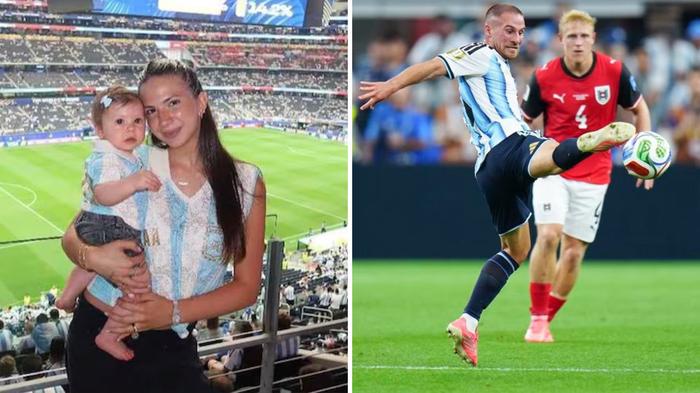 Confusión en el primer Día del Padre de Alexis Mac Allister por su relato