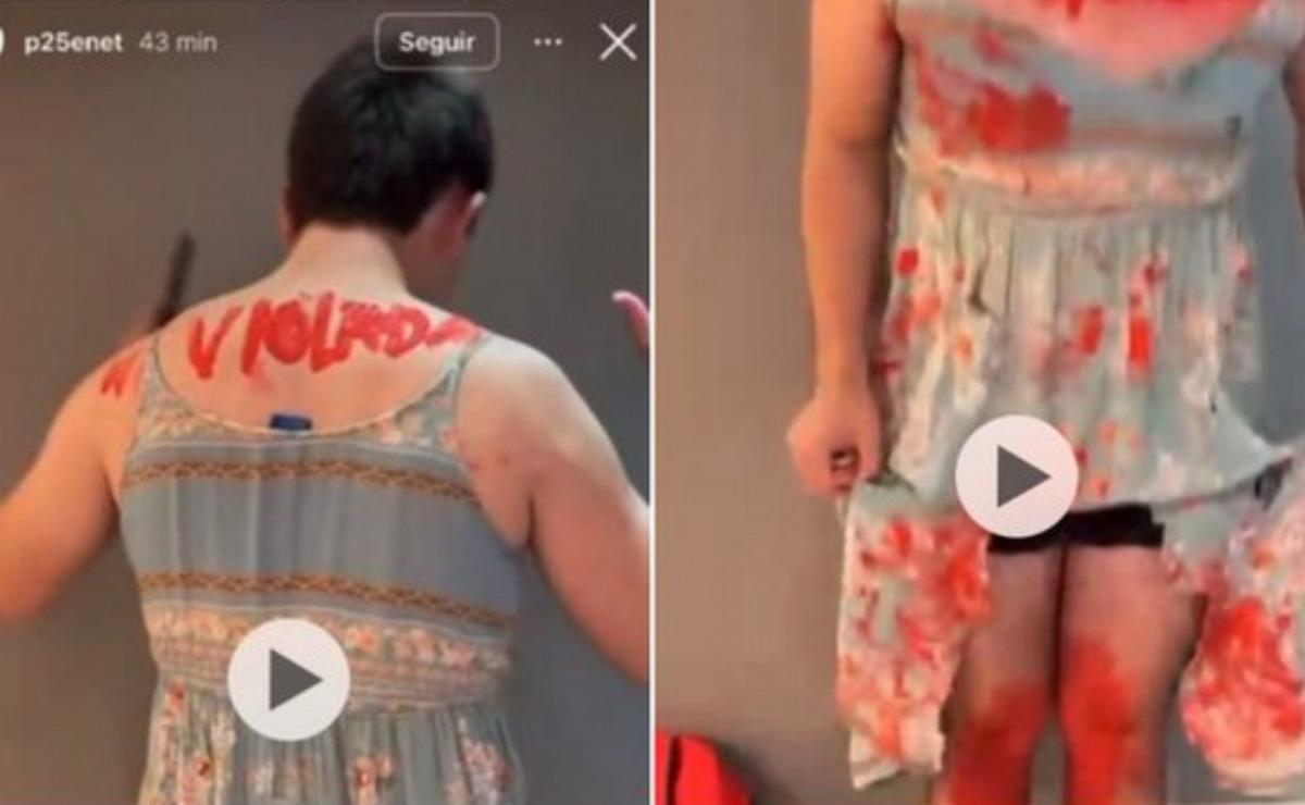 El indignante disfraz.