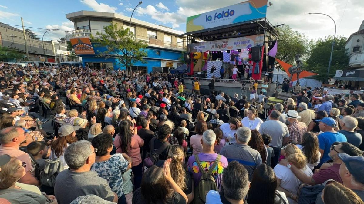 FOTO: La fiesta del alfajor en La Falda, uno de los eventos turísticos en Córdoba