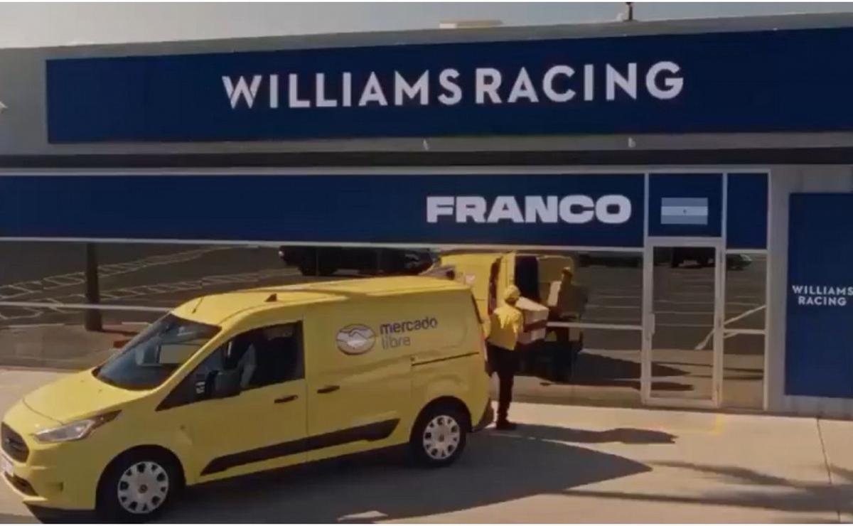 FOTO: La empresa argentina Mercado Libre estará en los coches de Williams como 'sponsor'