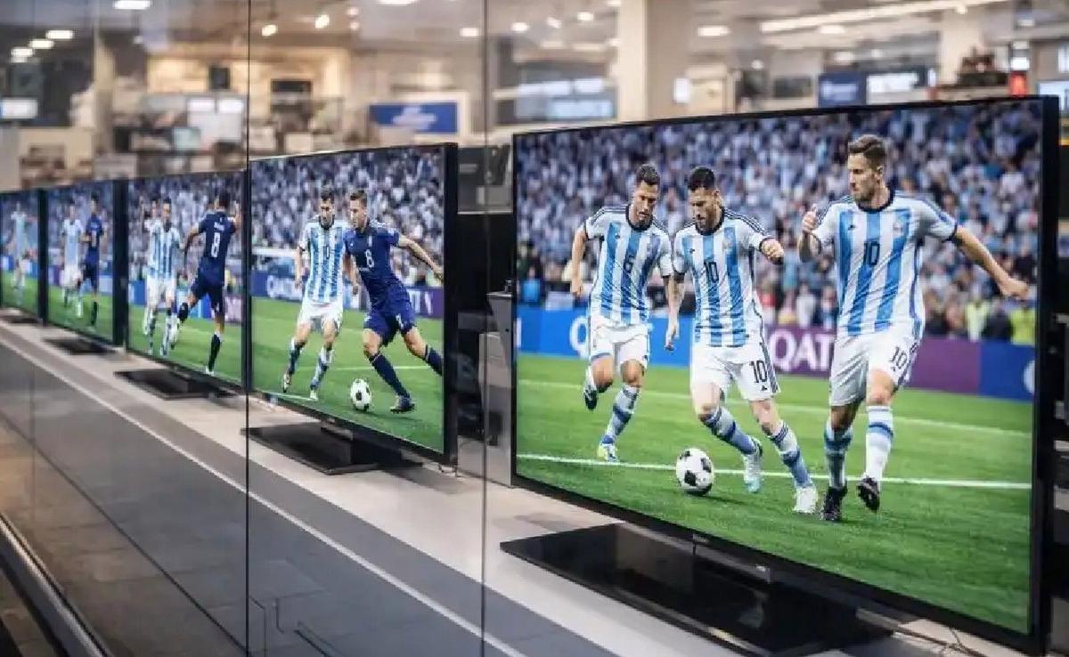 El Día del Padre y el Mundial impulsaron las ventas online de televisores.