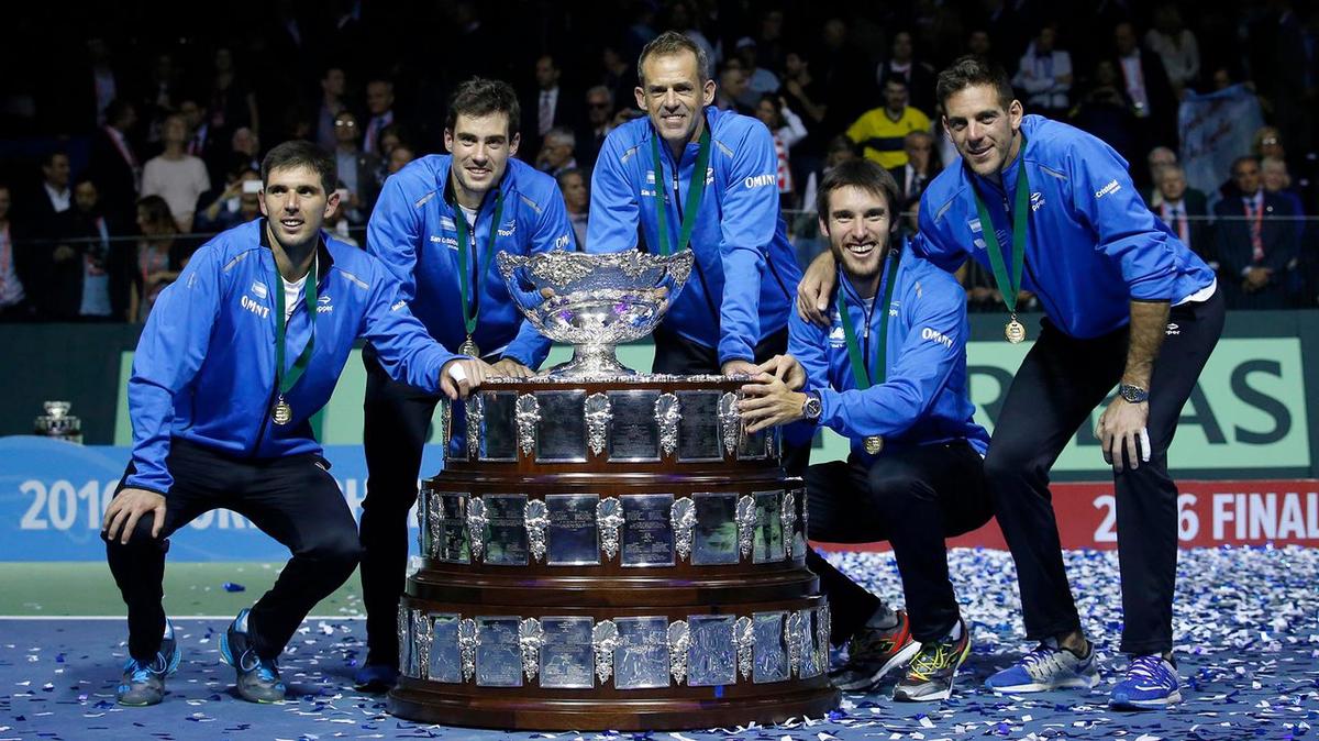 Un momento para la historia: Argentina campeón de la Copa Davis 2016.