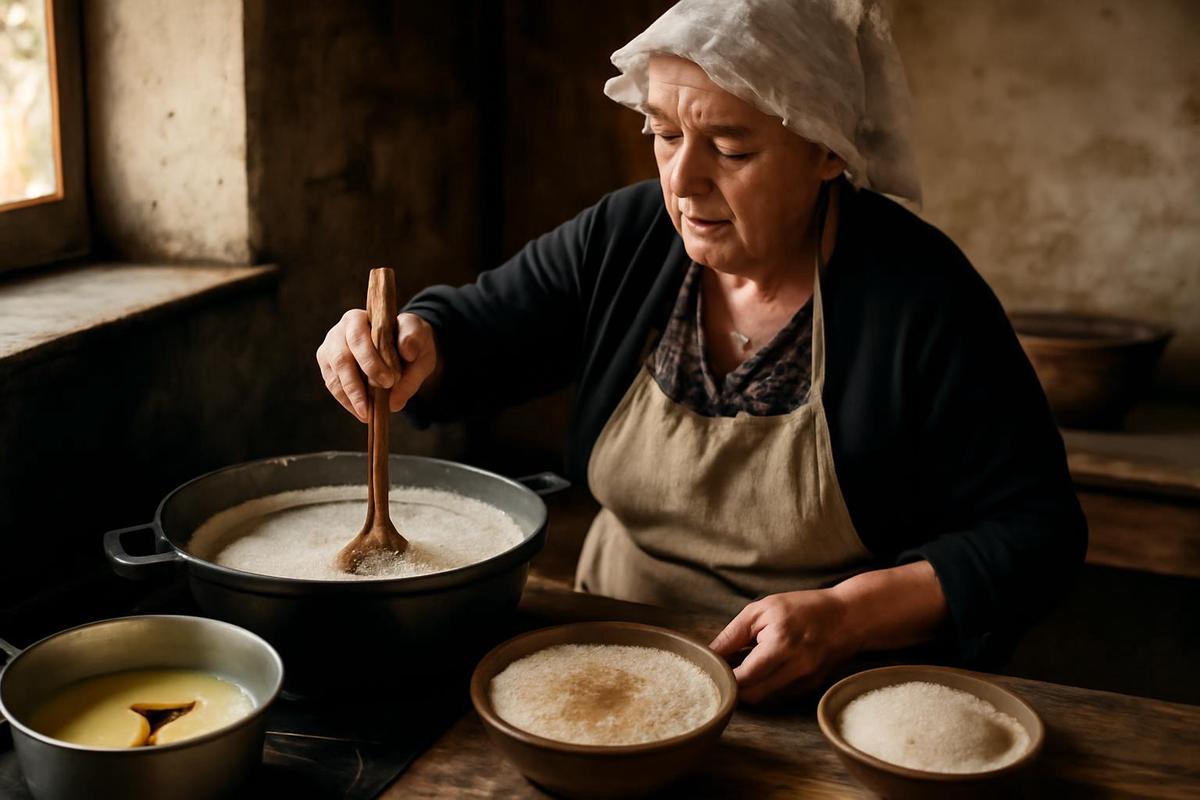 El arte del arroz con leche asturiano