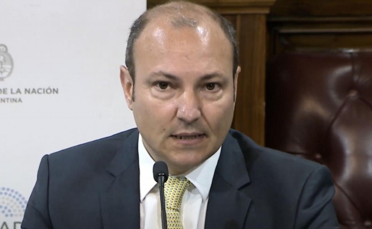 El juez federal Gastón Salmain.