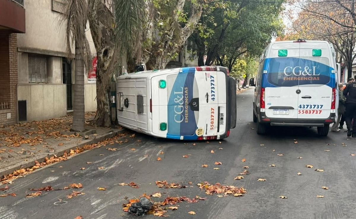 El accidente ocurrió en Cafferata y Montevideo.