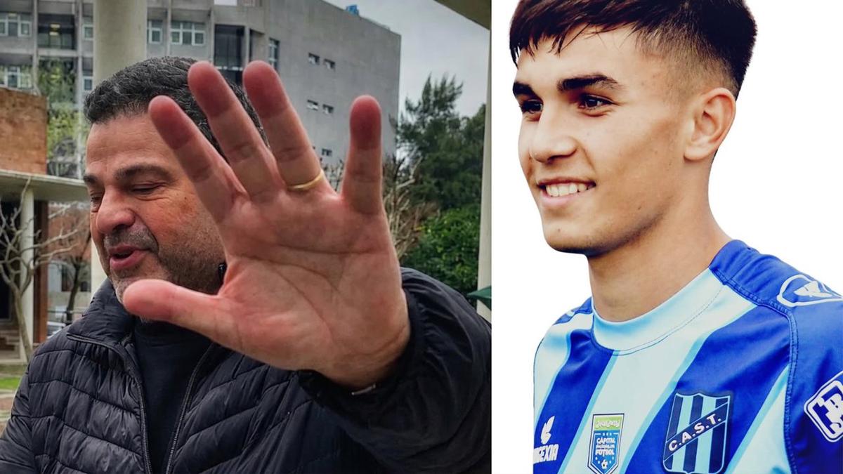 Imputan a anestesiólogo por la muerte del futbolista de San Telmo, Camilo Nuin, de 18 años
