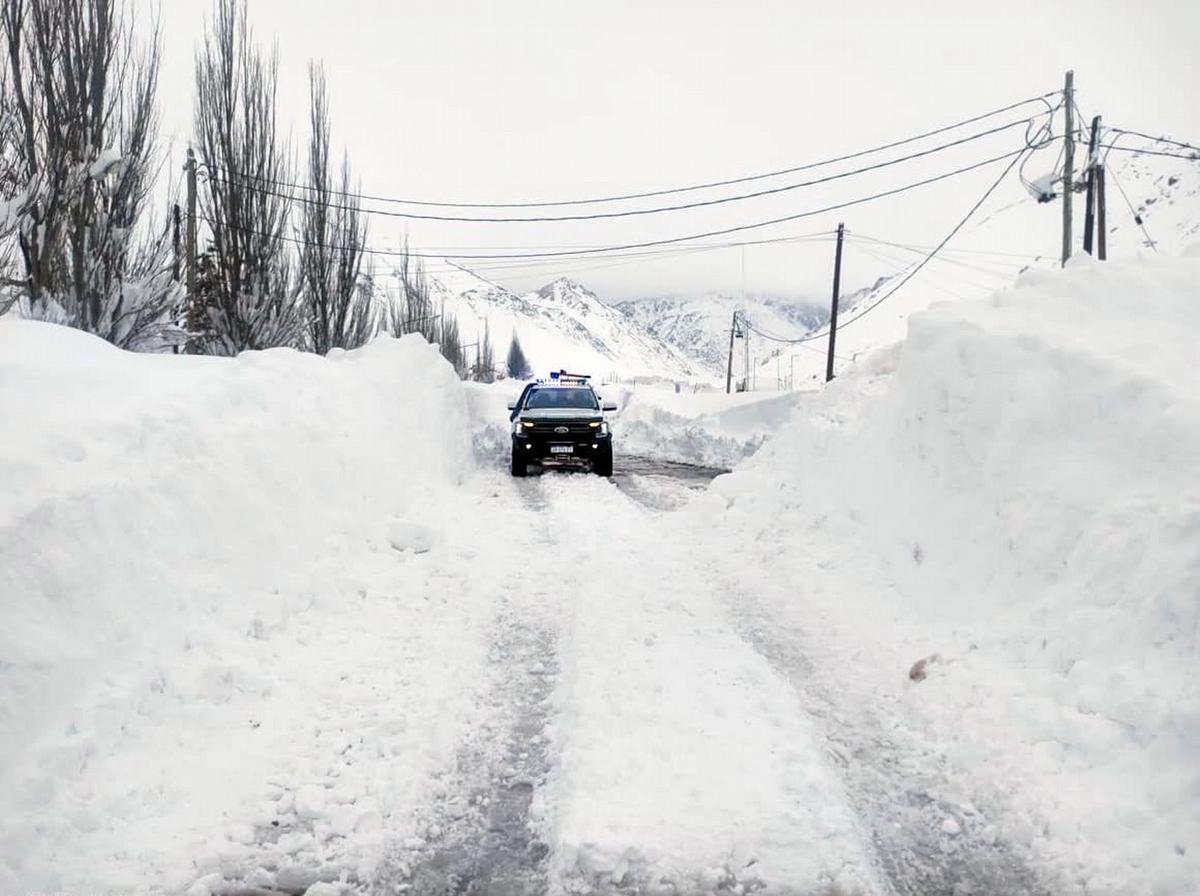 Suspendieron las clases presenciales por las intensas nevadas en Mendoza