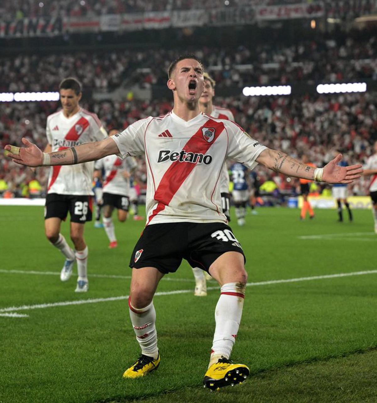 Franco Mastantuono habló tras su salida de River.